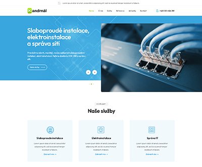 Svatopluk Kandrnál - elektroinstalace